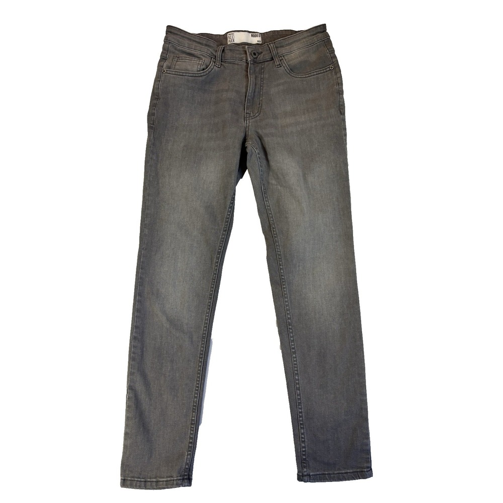 Nuon Nuo Flex Men's 30 Rodeo Gray Slim Jeans Urban Streetwear Skater Casual